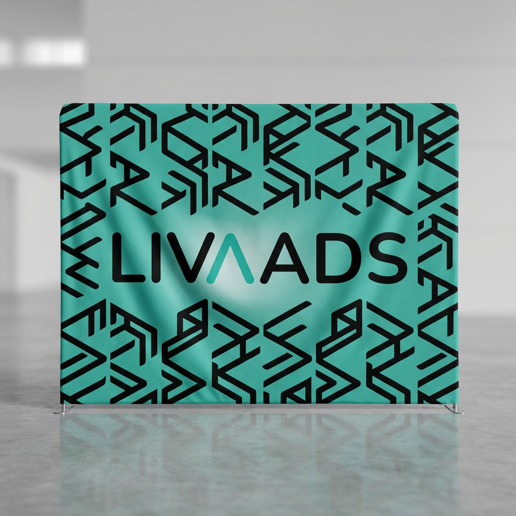 Sponsoren- / Vereinsbanner mit LIVAADS Branding